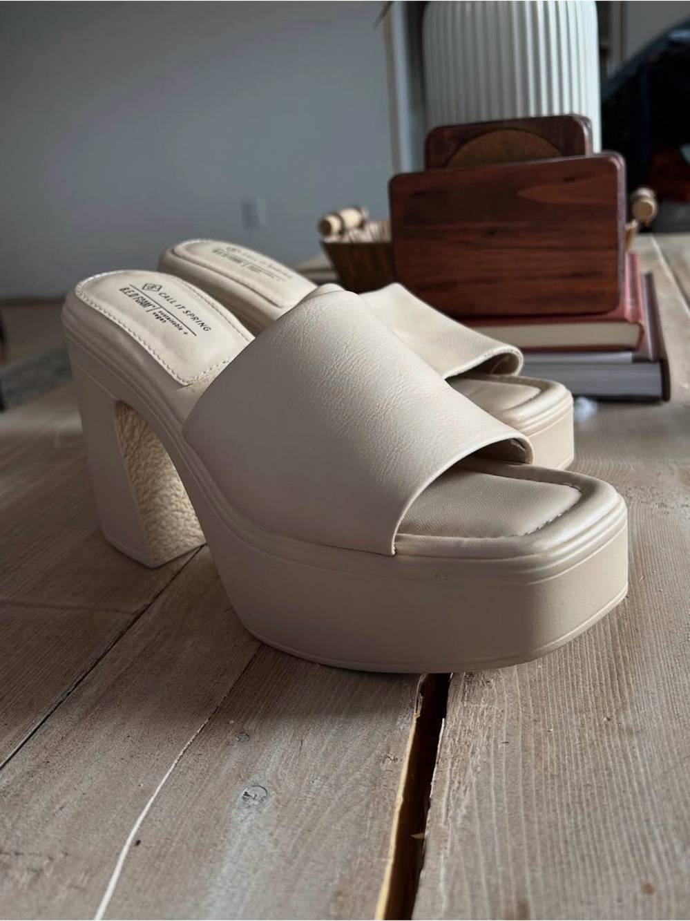 CALL IT SPRING - Platform Slide Heels